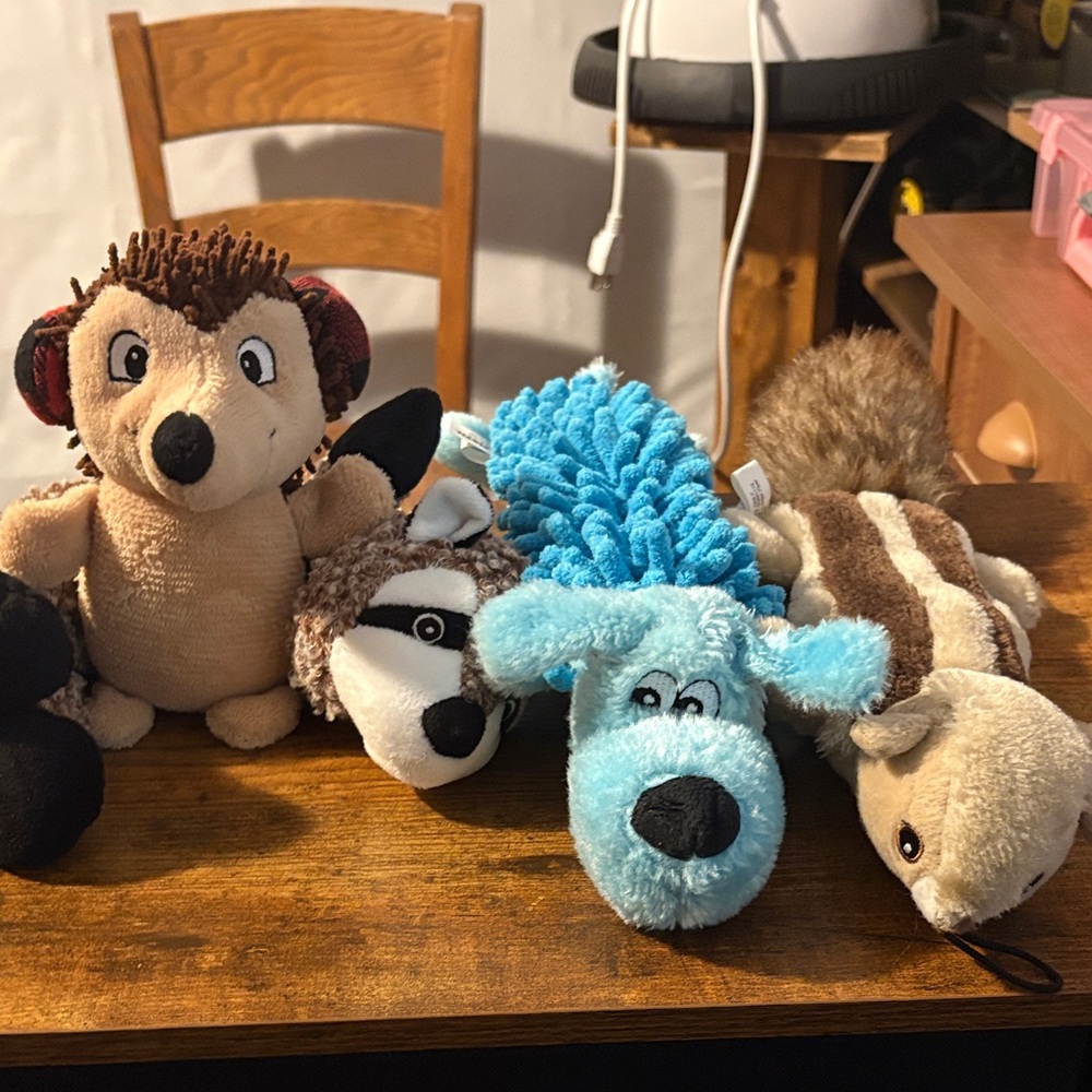 Plush Dog Toy lot, NWOT